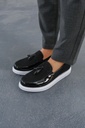 RBT Loafer Verniciata Erkek Ayakkabı SIYAH