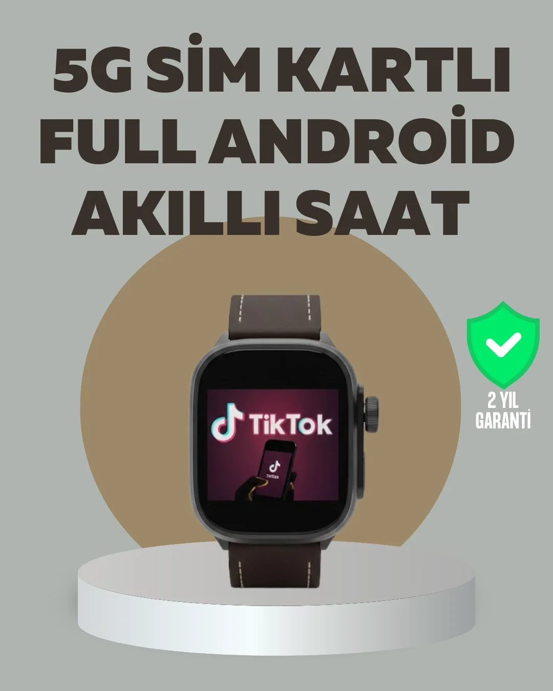[MEYTDXXUCZZZFG3SİMKARTLISAAT-5] Android Akıllı Saat 5G Destekli Uygulama İndirme
